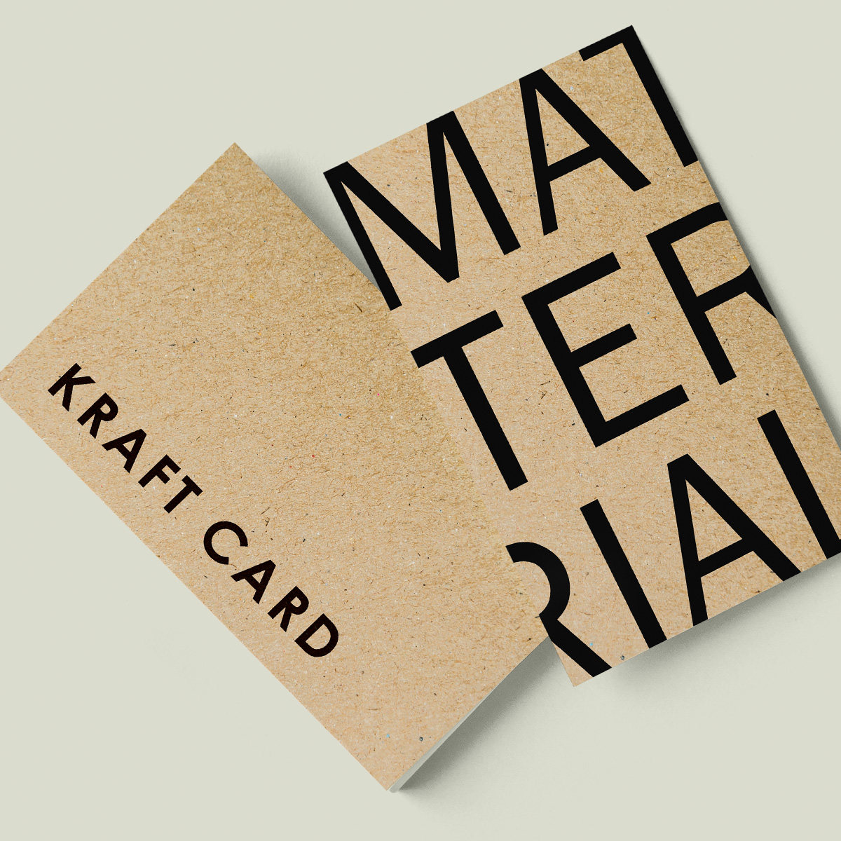 Kraft Business Card Material